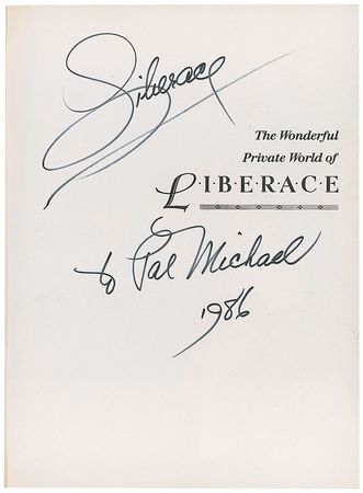 Lot #1150 Liberace Books - Image 1