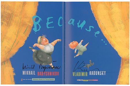 Lot #1365 Mikhail Baryshnikov and Vladimir Radunsky Book - Image 2
