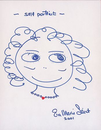 Lot #1404 Eva Marie Saint Sketch - Image 2