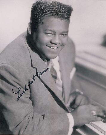 Lot #1128 Fats Domino Signed Photographs - Image 2