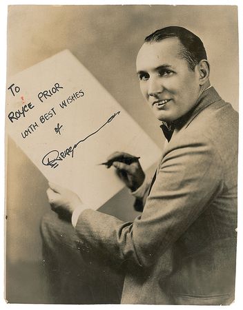 Lot #864 Robert Ripley Signed Photograph and Typed Letter Signed - Image 2