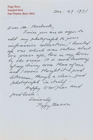 Lot #749 Peggy Bacon - Image 3