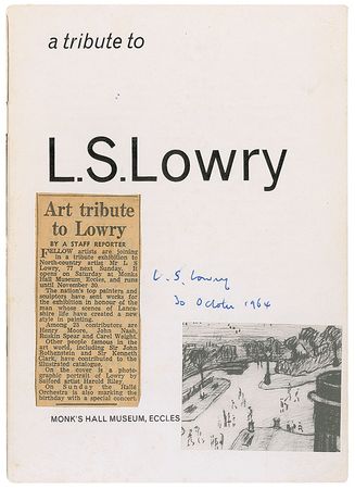 Lot #831 L. S. Lowry Book - Image 2