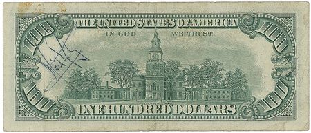 Lot #651 Neil Armstrong: One hundred dollar bill from the first man on the moon, with amazing provenance including original photos of Armstrong in the cockpit of the plane that started him in aviation - Image 4