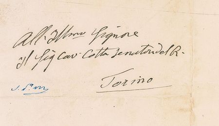 Lot #210 Saint John Bosco Handwritten Letter Signed - Image 1