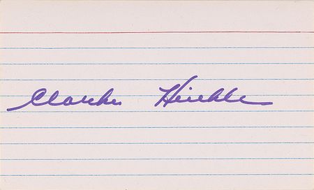 Lot #1559 Frank Sinkwich and Clark Hinkle Signatures - Image 1