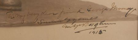 Lot #753 Gutzon Borglum: Colossal image of Borglum?s ?Seated Lincoln? - Image 1