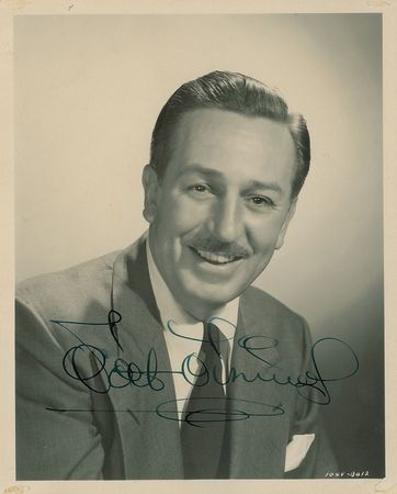 Lot #917 Walt Disney: Exceptional uninscribed Disney portrait - Image 2
