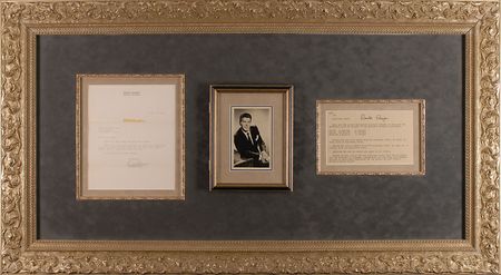 Lot #103 Ronald Reagan: Charming pair of items marking the future president?s transition from Hollywood star to California governor - Image 3