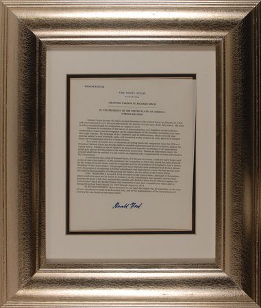 Lot #172 Gerald Ford Souvenir Typescript - Image 1
