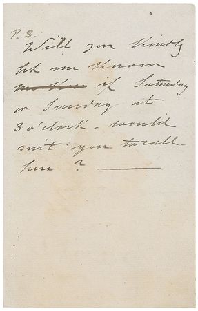 Lot #302 King Edward VII Handwritten Letter Signed - Image 2