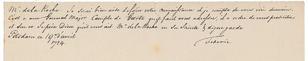 Lot #268 Frederick the Great Signed Letter - Image 2