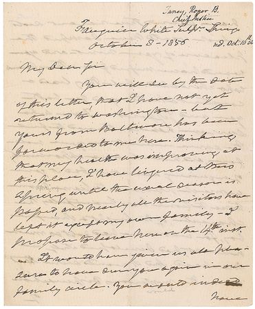 Lot #380 Supreme Court: Roger B. Taney - Image 4