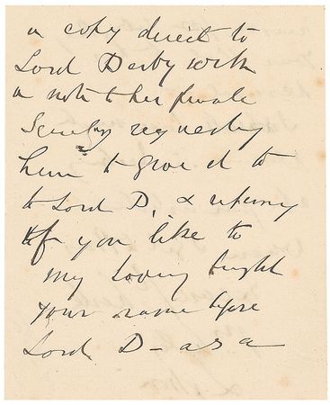 Lot #757 Edward Bulwer-Lytton Handwritten Letter Signed - Image 4