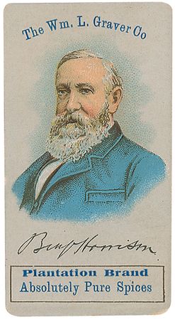 Lot #51 Benjamin Harrison Check - Image 1