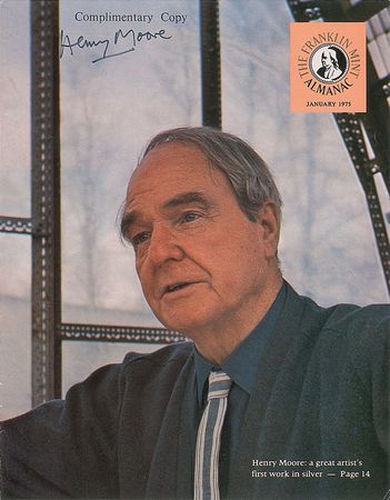 Lot #845 Henry Moore Signed Photographs - Image 1