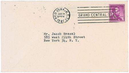 Lot #849 Ogden Nash Letters - Image 2