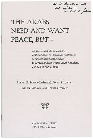 Lot #469 Jonas Salk and Albert Sabin Group Lot - Image 1