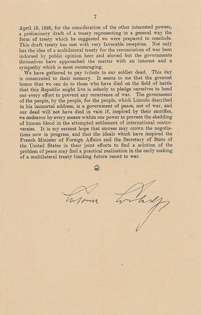 Lot #22 Calvin Coolidge Booklet