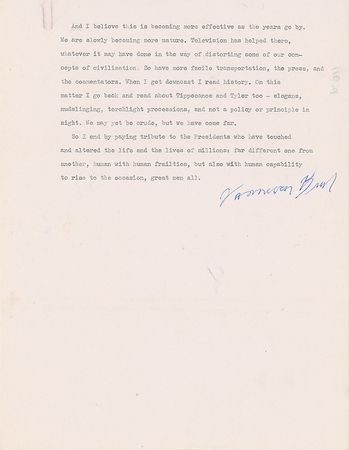 Lot #216 Vannevar Bush - Image 1