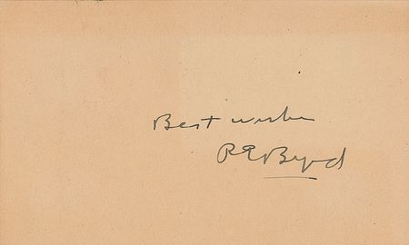 Lot #404 Richard E. Byrd Signatures - Image 2