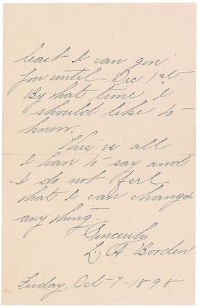 Lot #211 Lizzie Borden: Fall River’s most infamous resident relocates her neighbor: “I am very willing for you to have the house if you take it out of the neighbor-hood” - Image 2