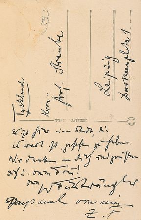 Lot #945 Wilhelm Furtwangler Handwritten Letter Signed - Image 2