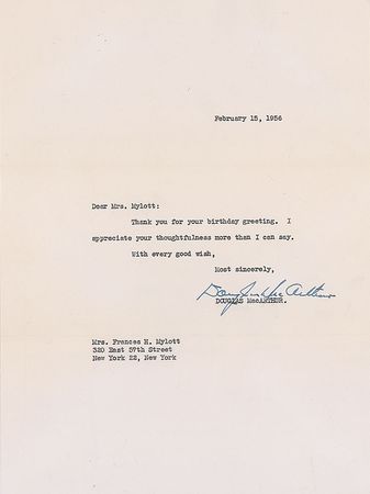 Lot #526 Douglas MacArthur - Image 2