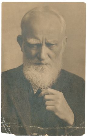Lot #875 George Bernard Shaw: ?As you may see by my expression the Nation report is rubbish? - Image 1