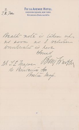 Lot #501 Benjamin Butler - Image 1