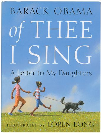 Lot #188 Barack and Michelle Obama: Obama adds an inspirational quote to his children?s book - Image 1