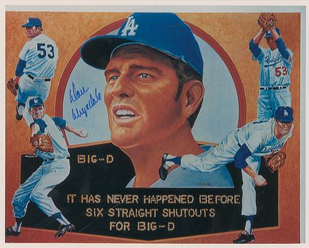 Lot #1486 Don Drysdale Signed Photographs - Image 2