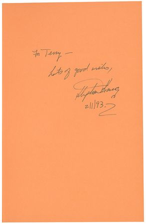 Lot #818 Stephen King Book - Image 2