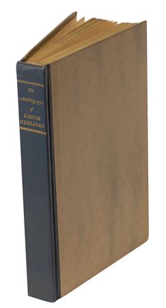 Lot #23 Calvin Coolidge Book - Image 1