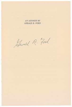 Lot #173 Gerald Ford Book - Image 2