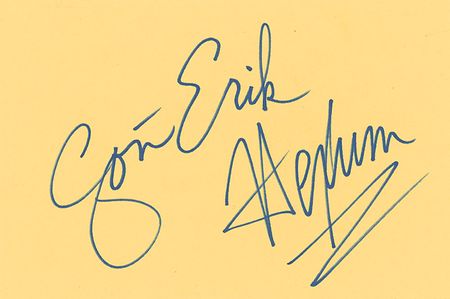 Lot #1386 Jon-Erik Hexum Signature - Image 2