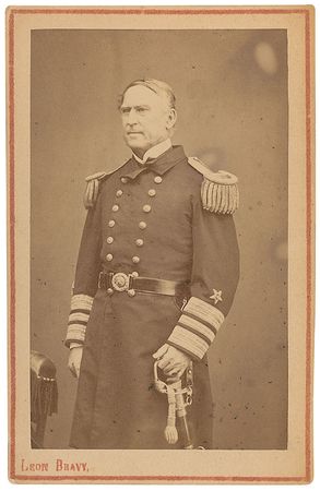 Lot #515 David G. Farragut Signed Photograph - Image 2