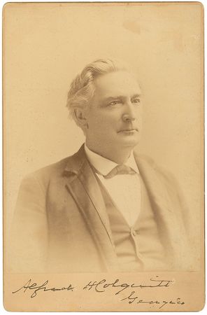 Lot #505 Alfred H. Colquitt Signed Photograph - Image 2