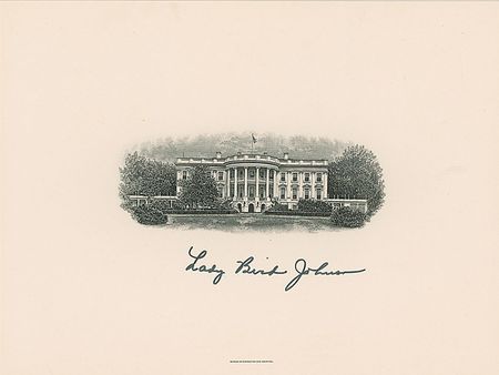 Lot #177 Lady Bird Johnson - Image 1