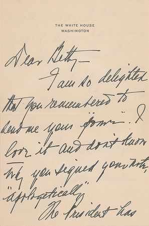 Lot #124 Bess Truman - Image 3