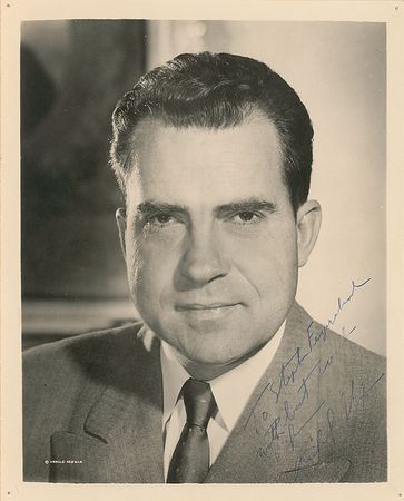 Lot #183 Richard Nixon Signed Photograph - Image 2