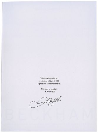 Lot #1463 David Beckham Book - Image 2