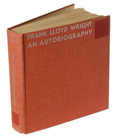 Lot #904 Frank Lloyd Wright: The master architect signs his life story - Image 1