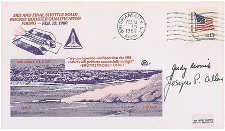 Lot #670 Challenger: Judy Resnick Commemorative Covers - Image 1