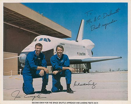 Lot #644 ALT Crews 1 and 2 Signed Photographs - Image 2