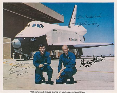 Lot #644 ALT Crews 1 and 2 Signed Photographs - Image 1