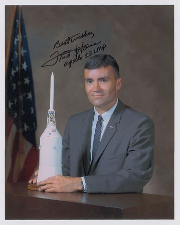Lot #696 Fred Haise Signed Photographs - Image 2