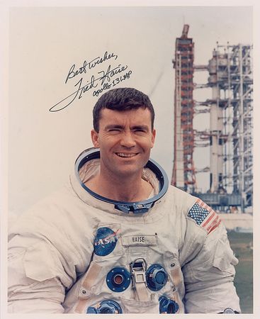 Lot #696 Fred Haise Signed Photographs - Image 1