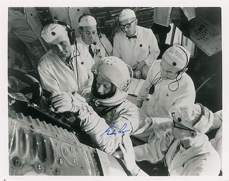 Lot #681 Gordon Cooper Signed Photographs - Image 2