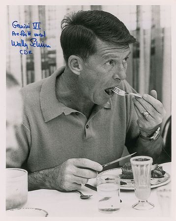 Lot #713 Wally Schirra Signed Photographs - Image 2